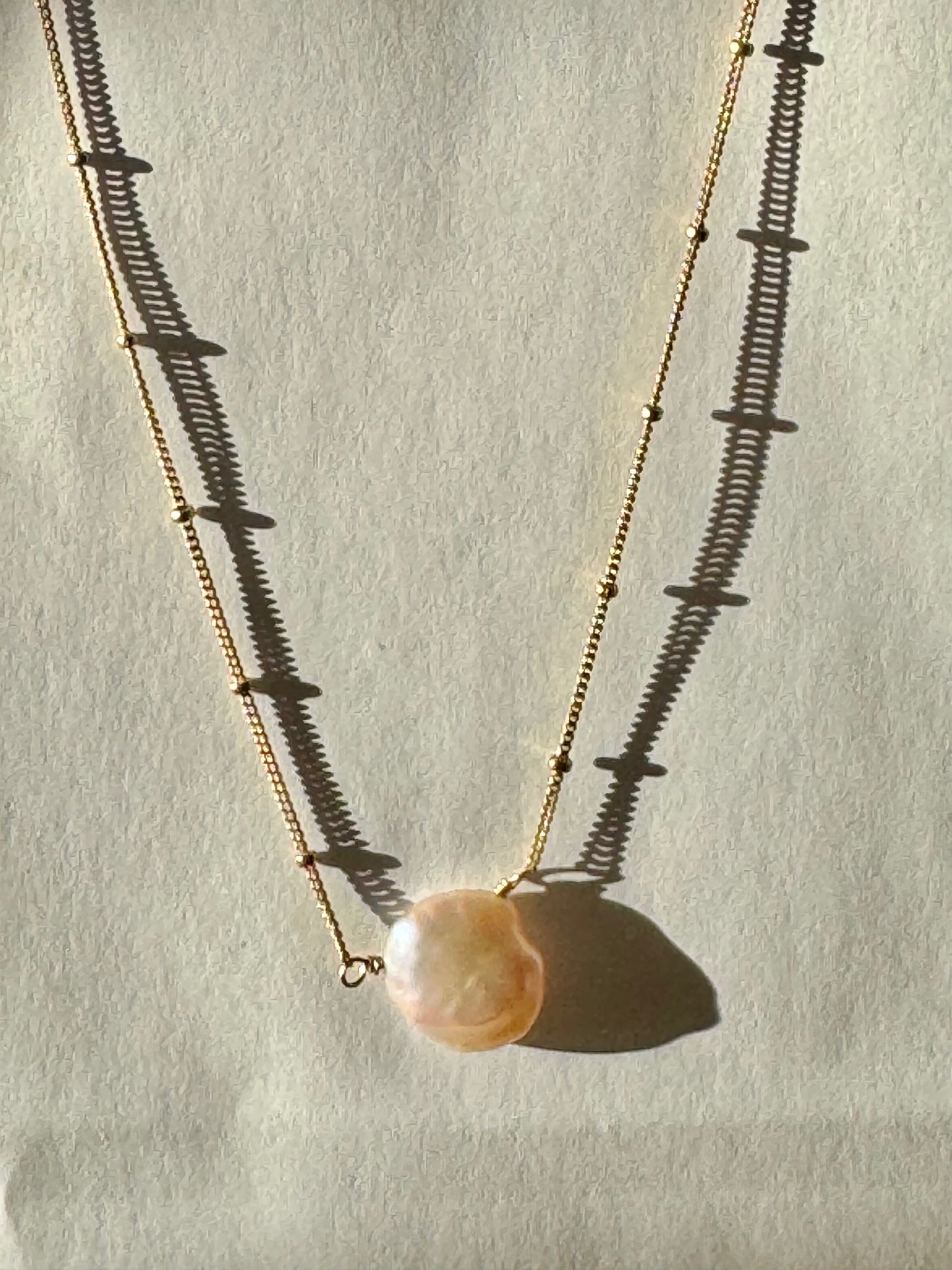 Keshi Pearl Necklace 05