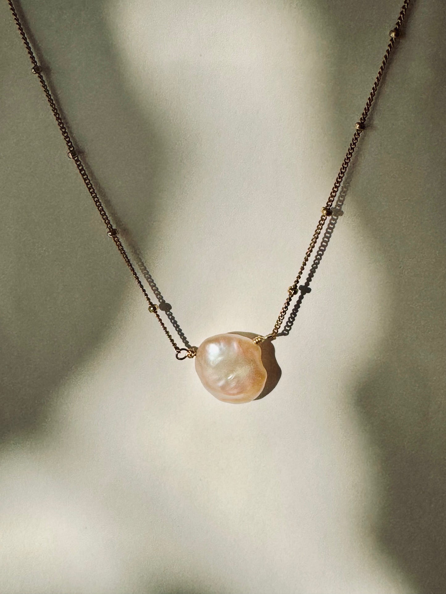 Keshi Pearl Necklace 05