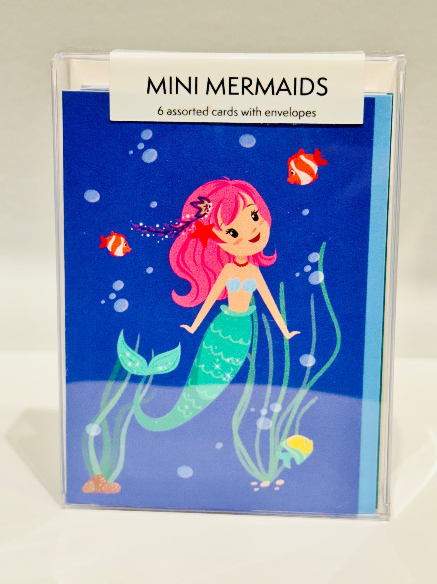 Boxed Set - Mini Mermaids - 6 Assorted Mini Cards