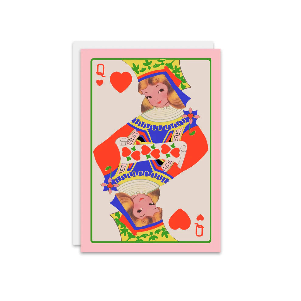 Queen of Hearts - Blank Card