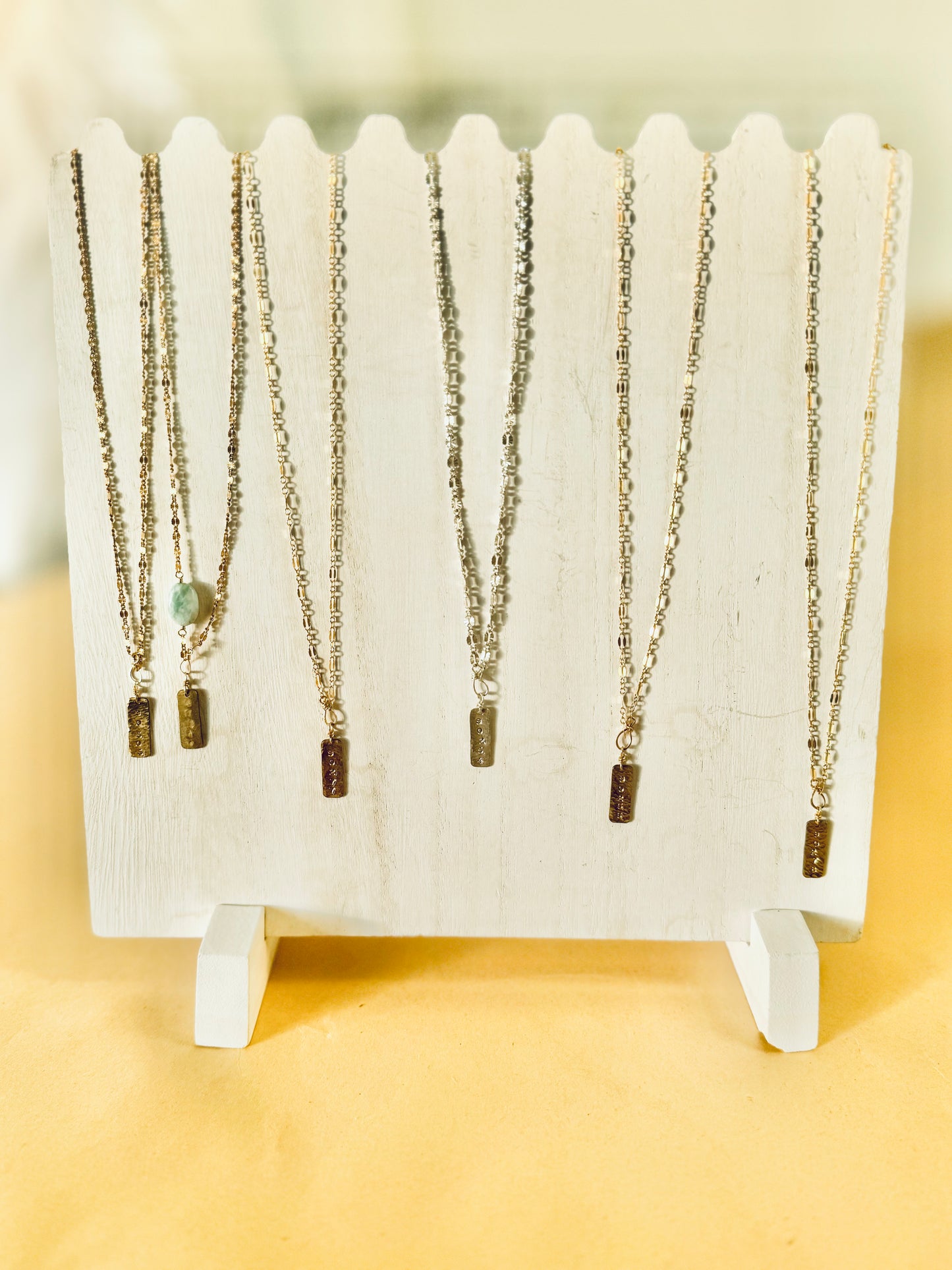 Custom Zip Code Necklace "90505"