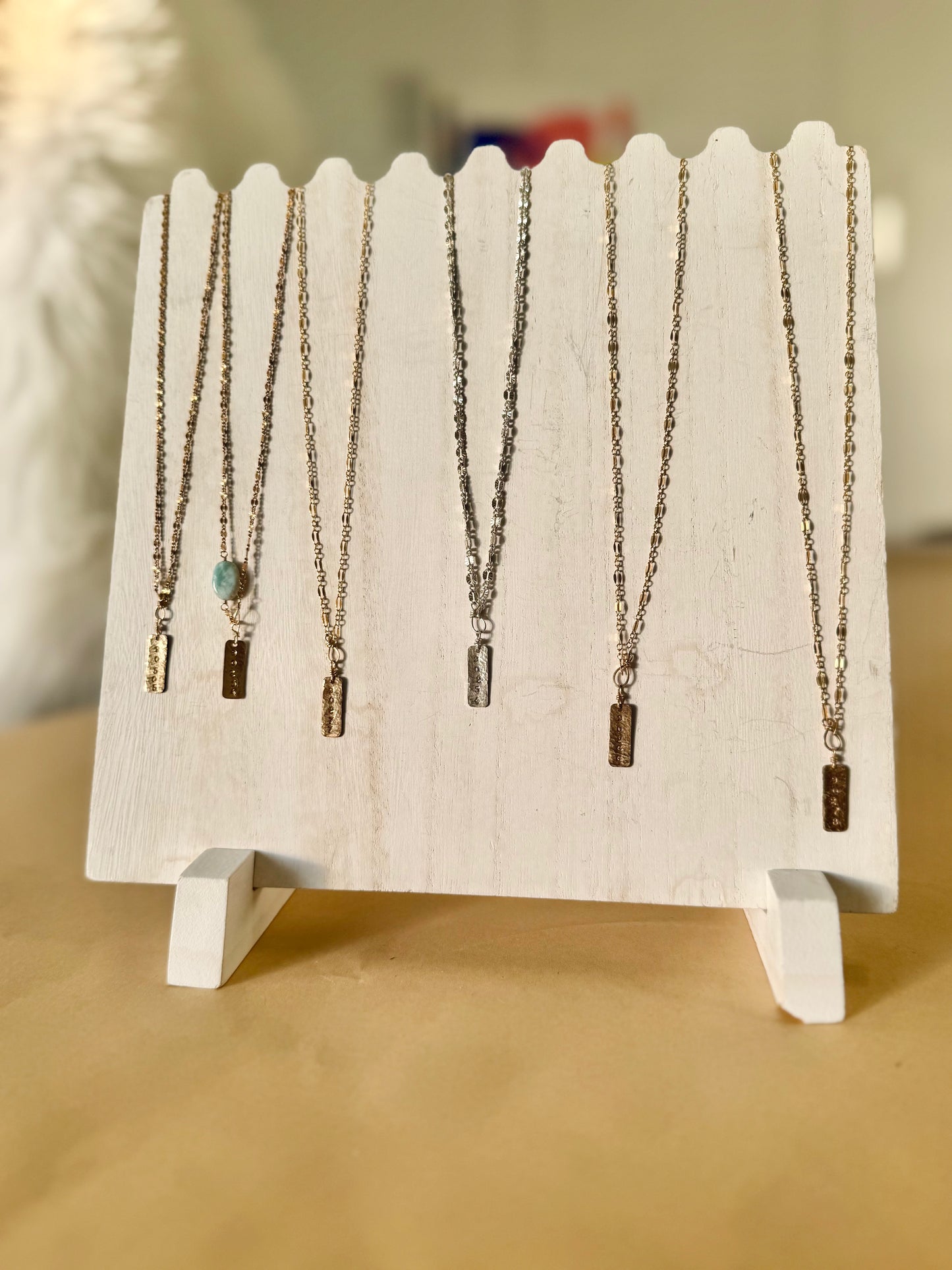 Custom Zip Code Necklace "90505"