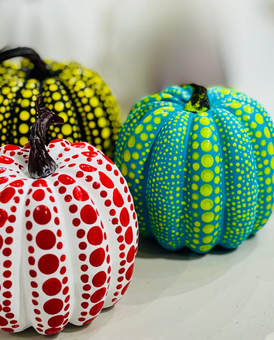 Workshop: Polka Dot Pumpkins Wed 10/22, 5:00pm-7:00pm