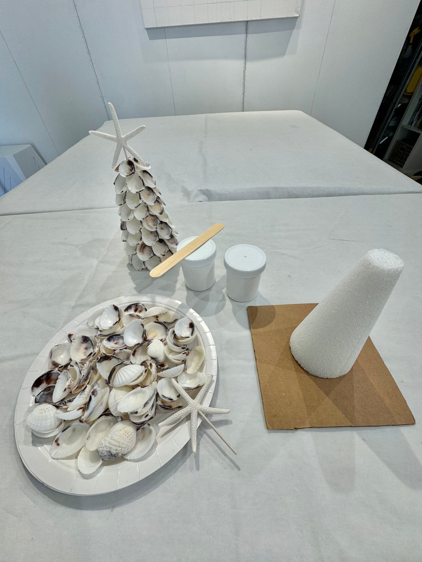 Workshop: Holiday Shell Tree Craft with Ellie Piper, Sun 11/16, 3:00pm-4:15pm