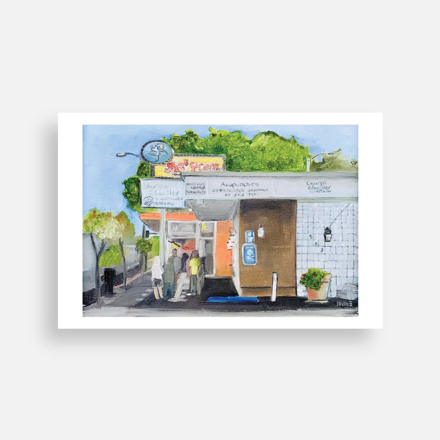 Postcard: Day 09 of 30 - Jus' Poke