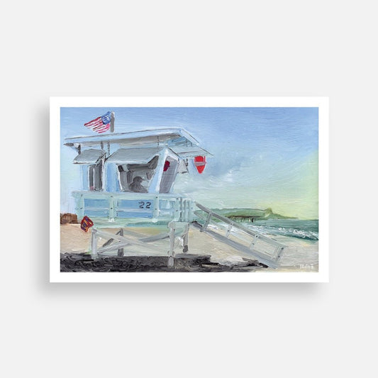 Postcard: Day 14 of 30 - Lifeguard Tower on 22nd