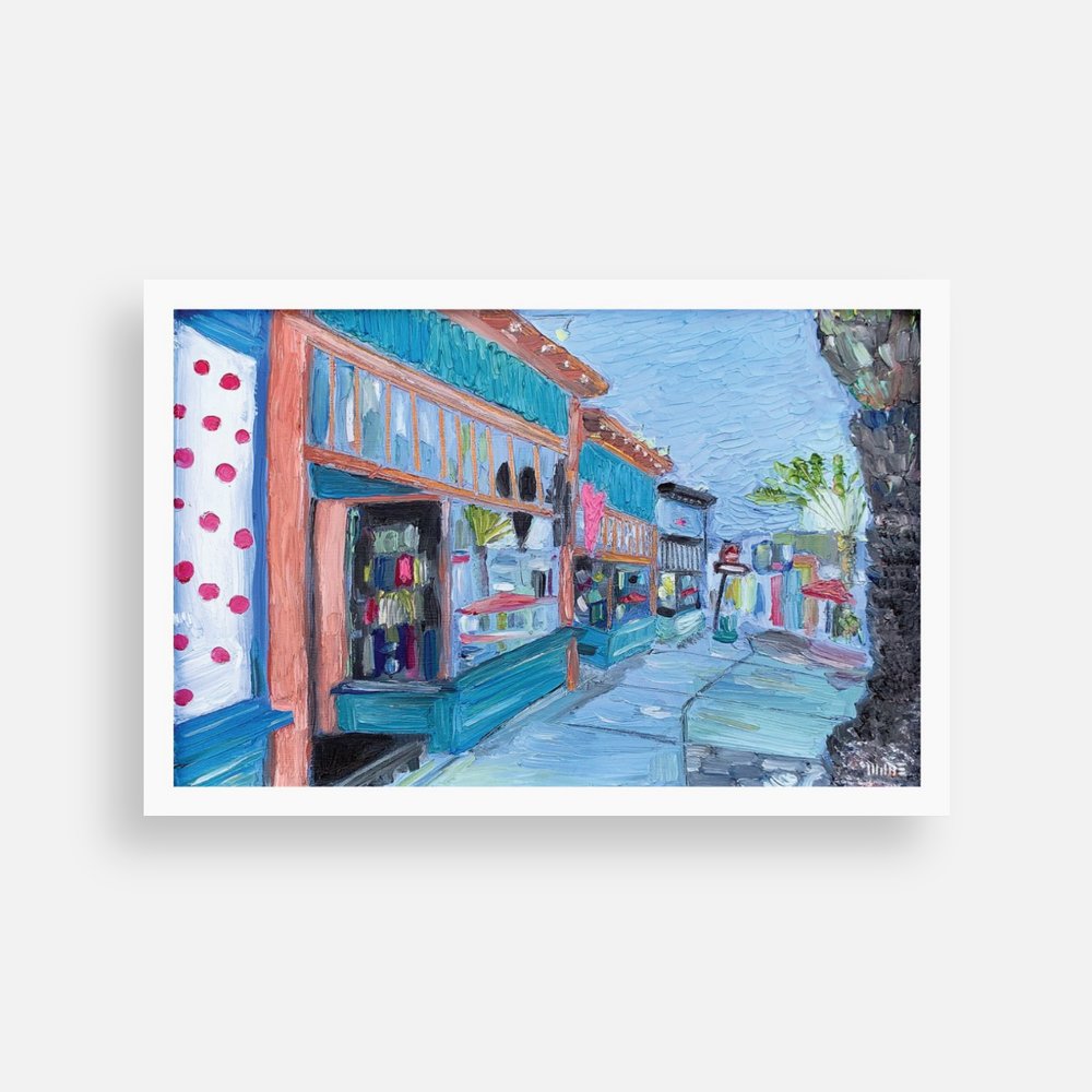 Postcard: Day 21 of 30 - Shops on Pier Ave
