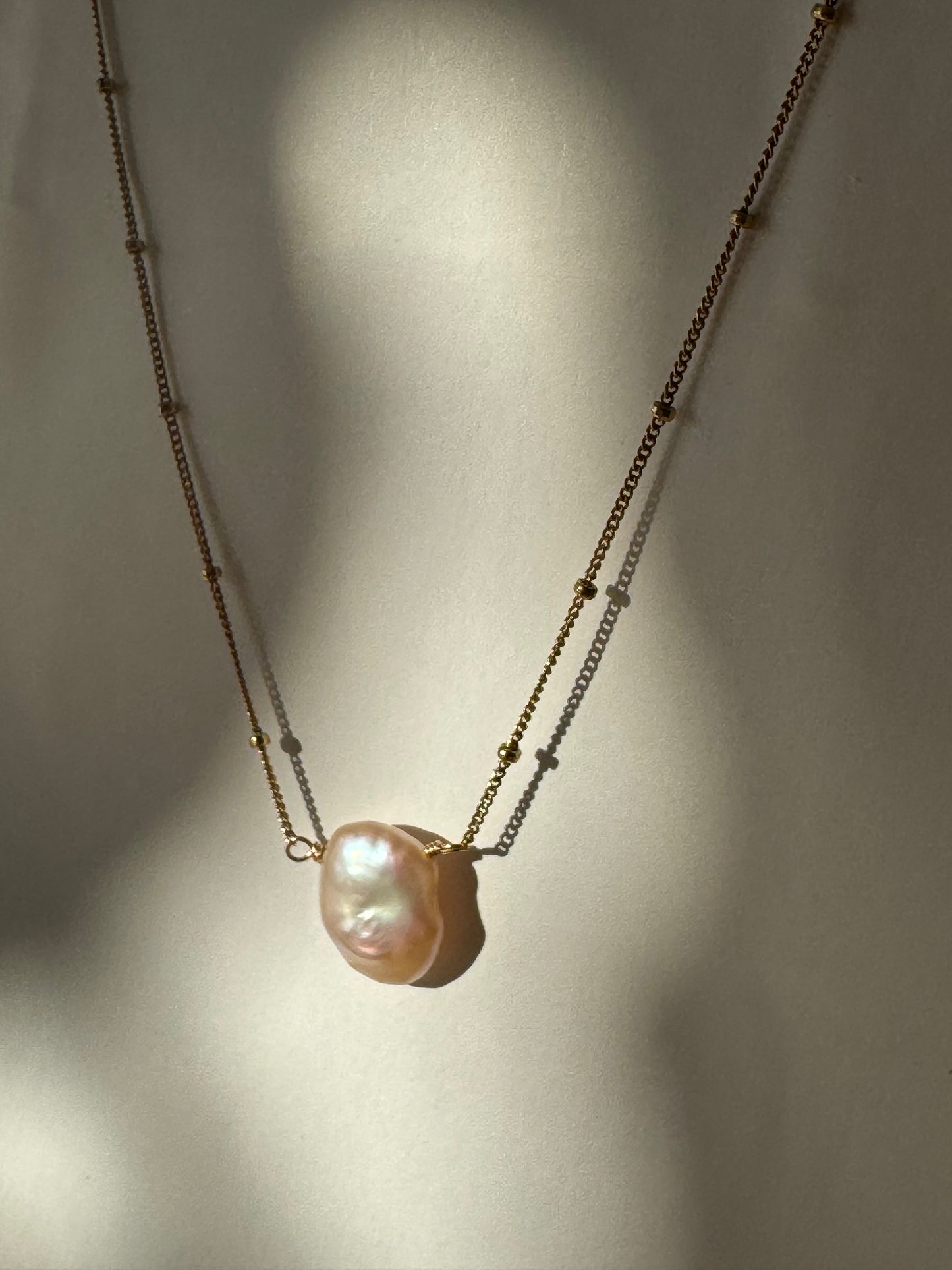 Keshi Pearl Necklace 02