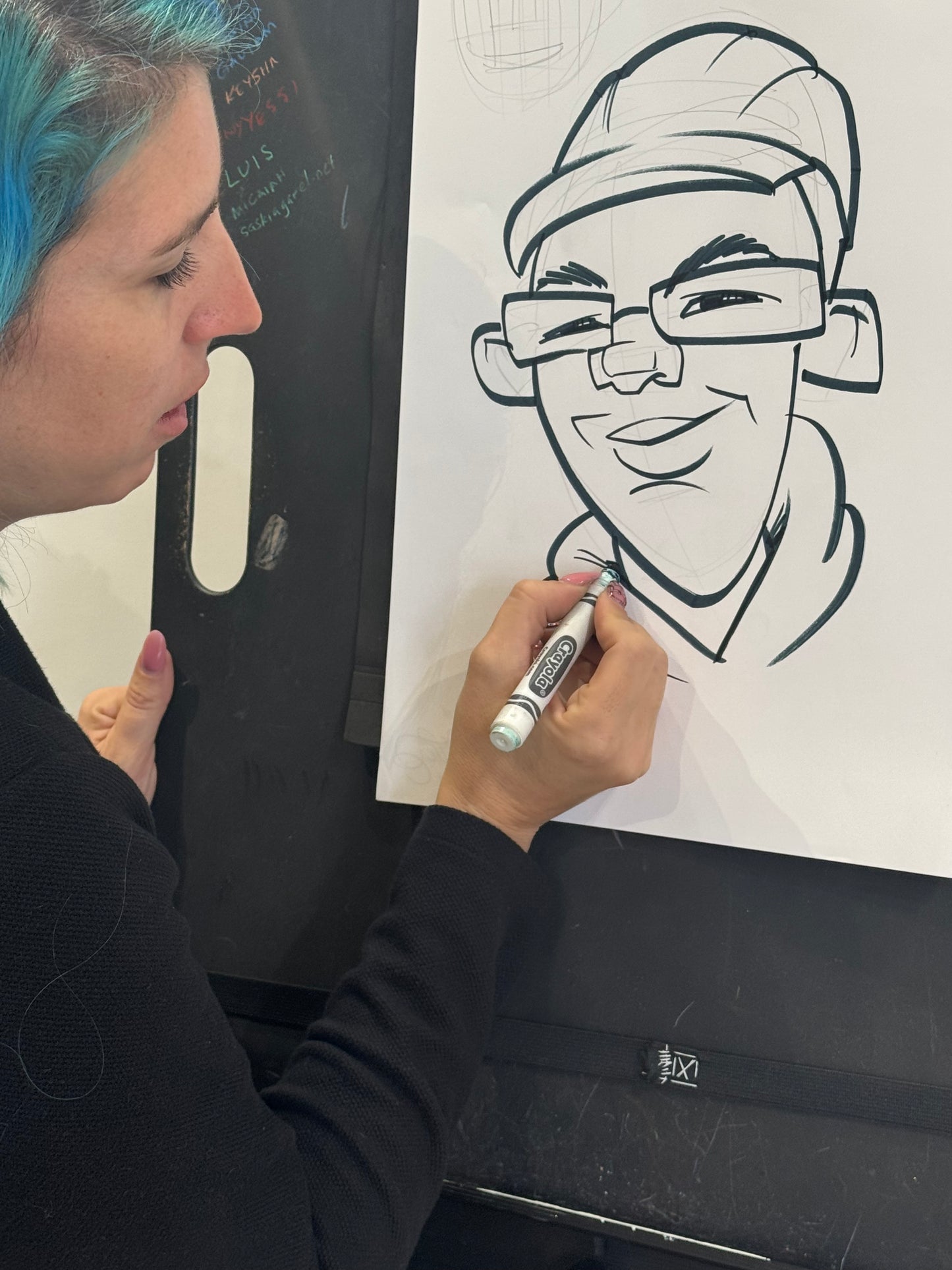 Workshop: Live Caricature Drawing with Casey Denina, Tue 3/11, 1:30PM-2:30PM