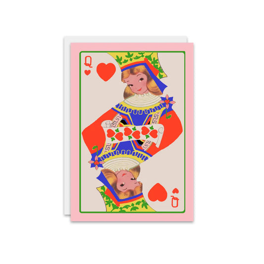 Queen of Hearts - Blank Card