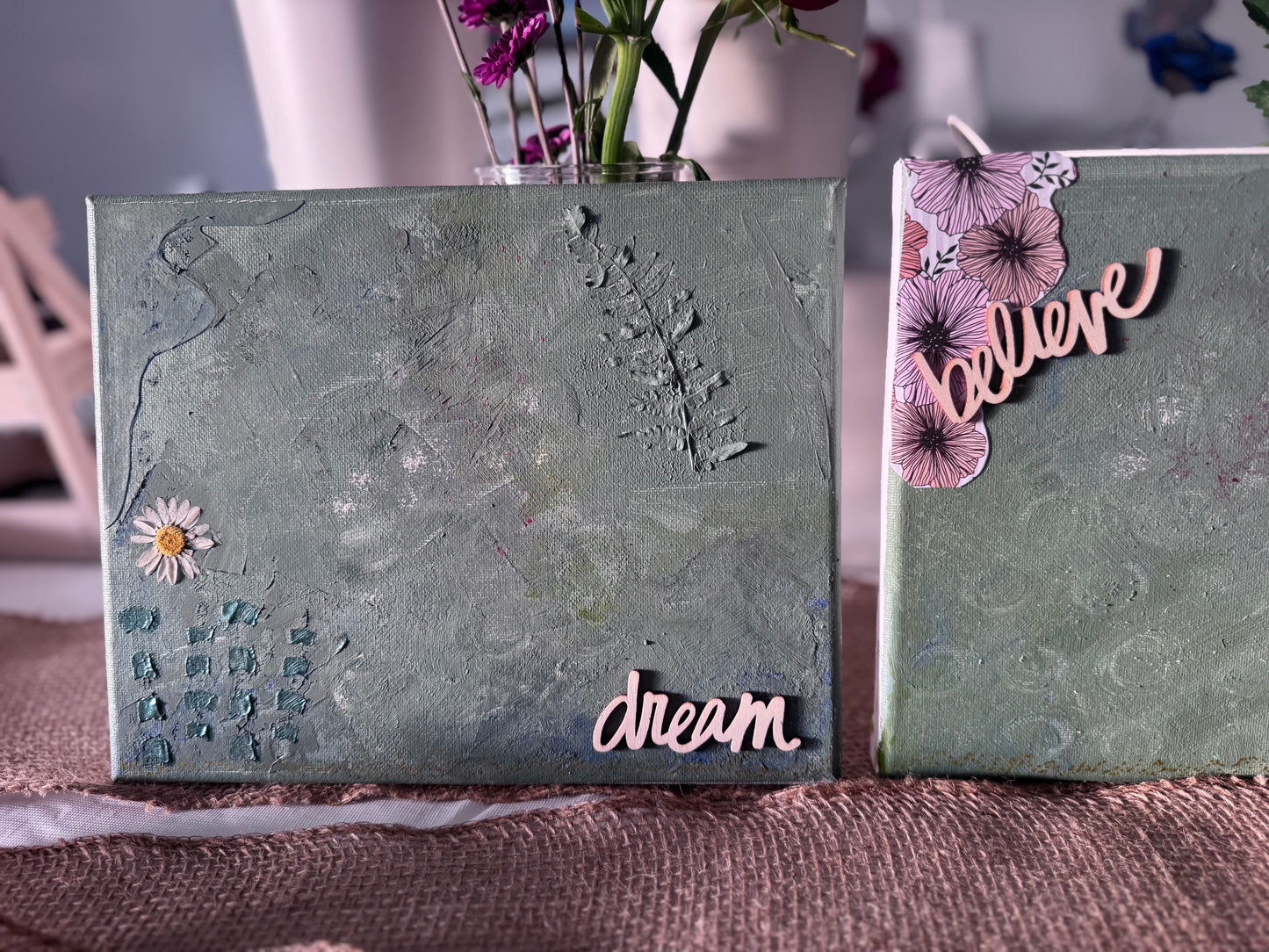 Workshop: Love in Layers, a Mixed Media Experience with Ana Dominguez, Wed 2/11, 4:30pm-6:30pm