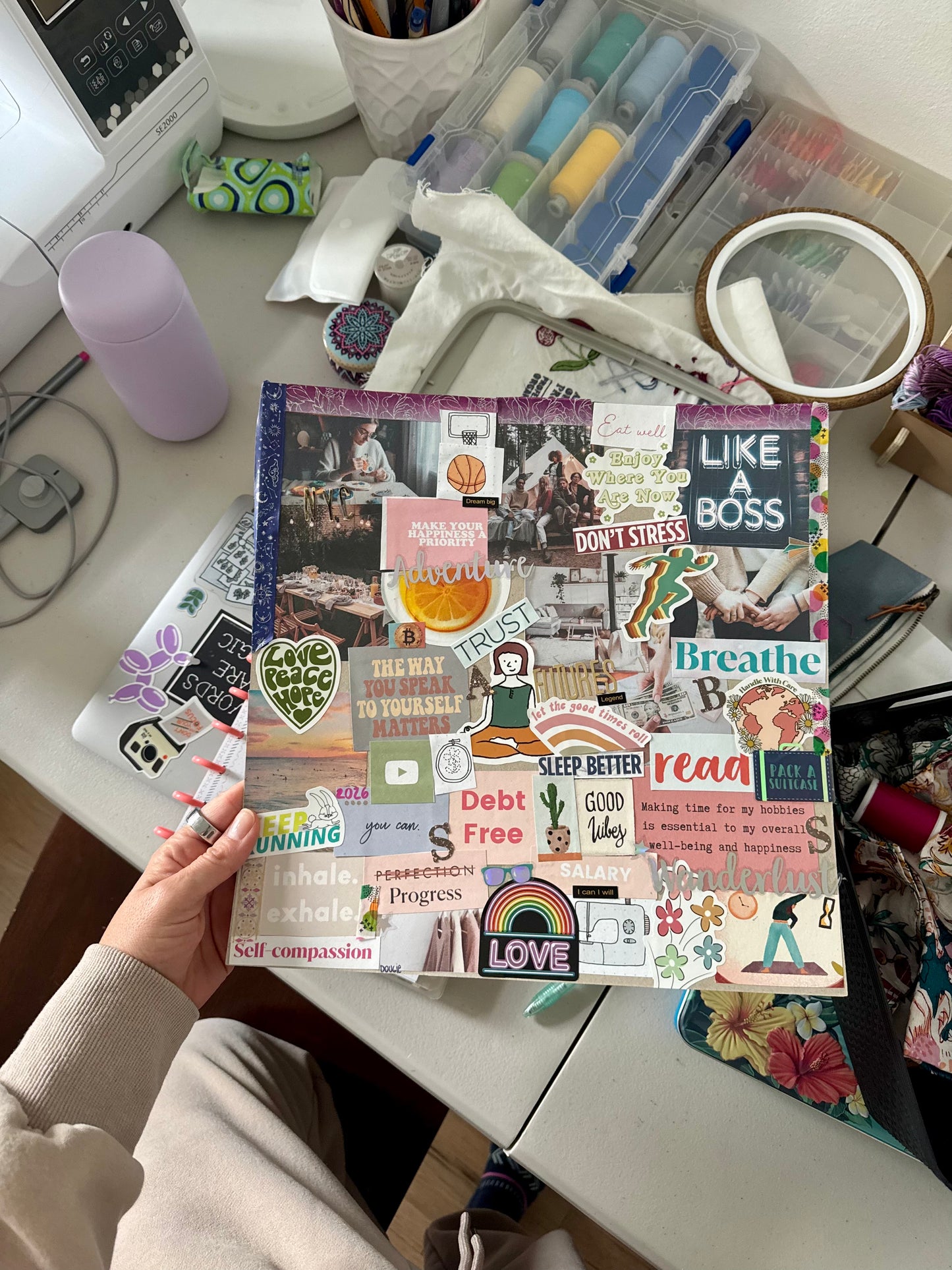 Workshop: Vision Board Experience with Ana Dominguez, Thu 1/22, 4:30pm-6:30pm