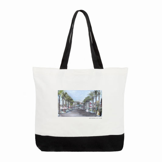 Tote Bag: Day 30 of 30 - Hermosa Beach Pier Plaza
